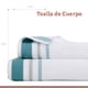 thumbnail image 3 of Set 2 Toallas Lignes 100% Algodón/450 grs Turqueza, 3 of 4