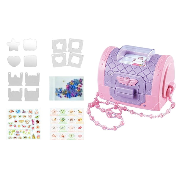 Pegatinas para Niños, Juguetes Educativos de Aprendizaje Temprano DIY, Rompecabezas de Dibujos Animados, Máquina de Pegatinas 3D Creativa Hecha a Mano