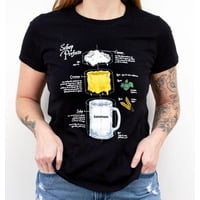 Kunstmann - Polera Schop Perfecto Negra L Mujer