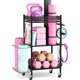 thumbnail image 1 of VOPEAK Home Gym Storage Rack, organizador de 3 niveles para mats de yoga, 1 of 3