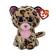 thumbnail image 1 of Ty Beanie Boos Livvie Leopardo Café/Rosado Regular, 1 of 1