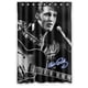 thumbnail image 1 of Cortina de ducha de Elvis Presley, juego de cortina de baño con ganchos, tamaño 48 x 72 pulgadas, 1 of 3