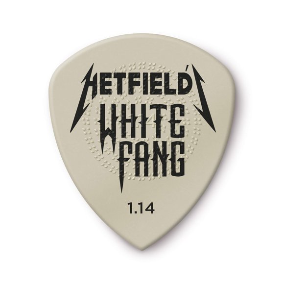 Púas para guitarra JIM DUNLOP Hetfield's White Fang Custom Flow 1.14 mm