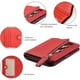 thumbnail image 4 of Cartera Mujer Pequeño Con Rfid Bloquea, Mini Monedero Bifold Para Tarjetas, Billetera De Piel Plegable Con Bolsillo, Tarjetero Minimalista Con Ventana De Identificación Para Chica Mujer, 4 of 6