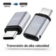 thumbnail image 5 of Adaptador Lightning Hembra A Usb-c Macho Carga Iphone 2.1a Plateado, 5 of 6