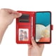 thumbnail image 2 of Funda tipo cartera FOXDOCK para Samsung Galaxy A73 5G , diseño girasol en relieve, cuero PU, cierre magnético, soporte y tarjetero, 2 of 5