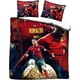 thumbnail image 1 of Soccer bedding Football cover-Ultra Soft Football bedding set soccer cover set with 2 pillowcases closure breathable microfiber bedding, 1 of 5