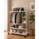 thumbnail image 4 of Organizador De Ropa Doble Con Ruedas De Estructura Reforzada, 4 of 6
