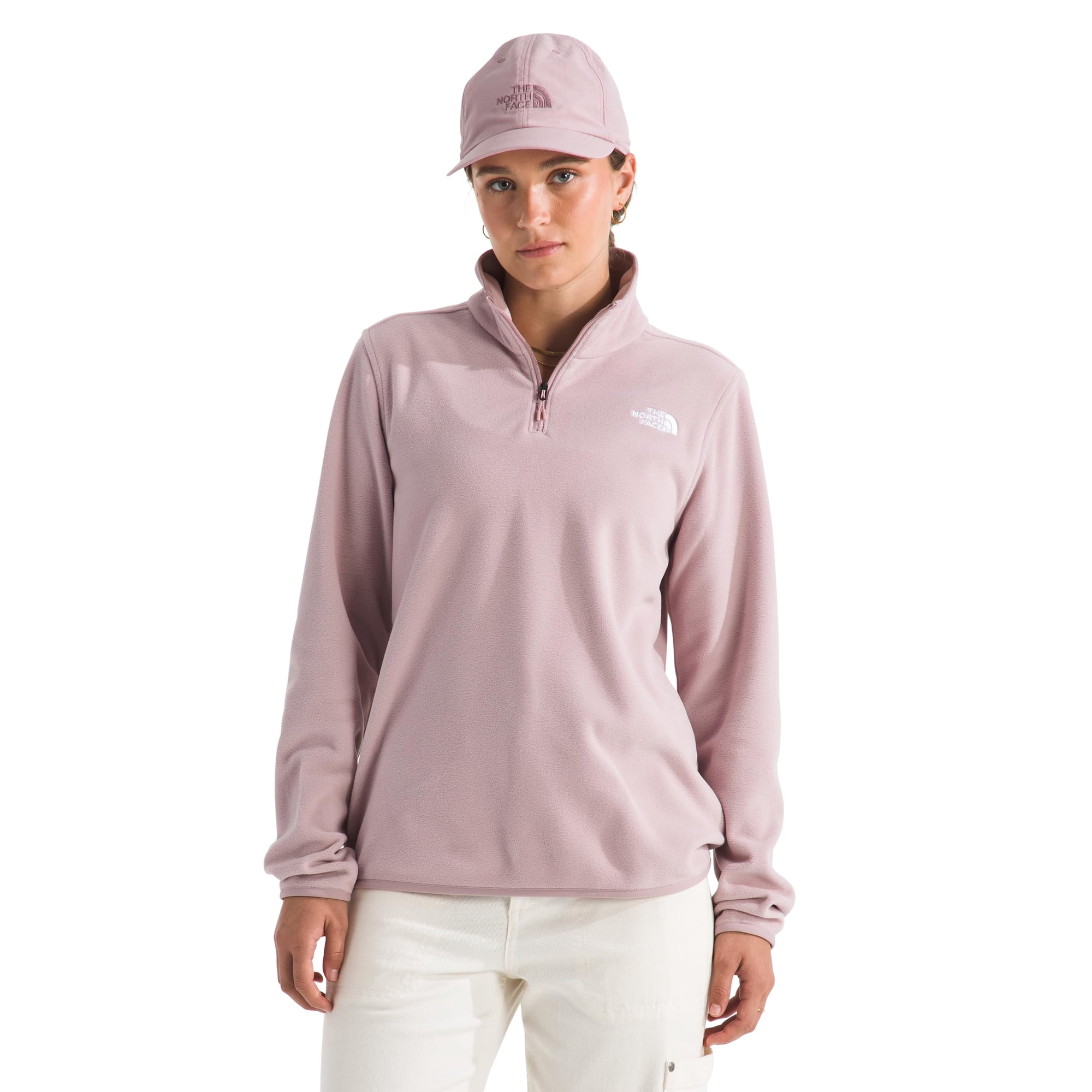 Chaqueta The North Face Glacier De Forro Polar Con Cremallera Corta Para Mujer