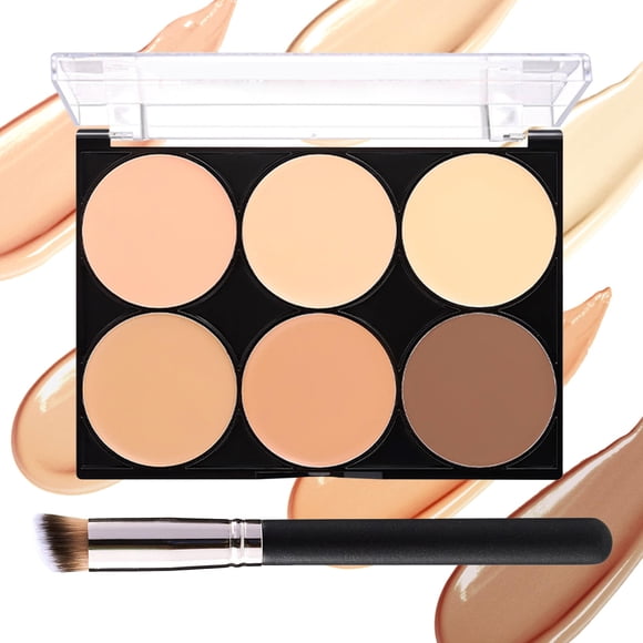 Paleta de Corrector Fusang 6 Tonos de Larga Duración