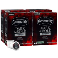 Coffee Pods Community Coffee Dark & Bold Espresso Roast 96
