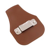 Ioensy - Bolsa Portacinta Métrica, Portaherramientas Para Carpinteros, Profesionales Y Manitas, Color Marrón Oscuro