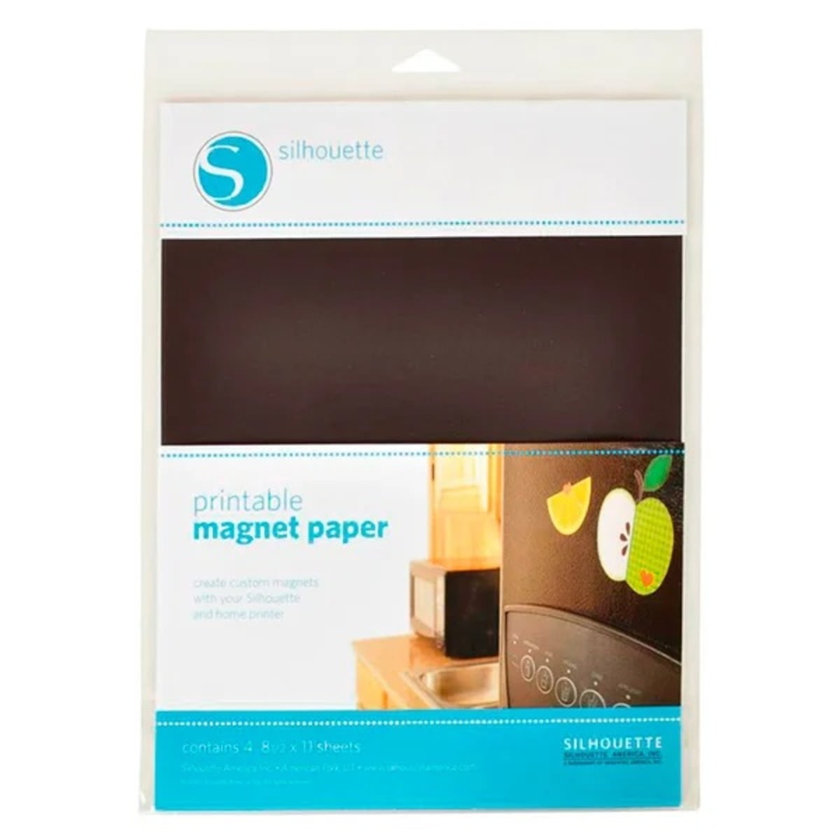 Papel Magnetico Imprimible Silhouette