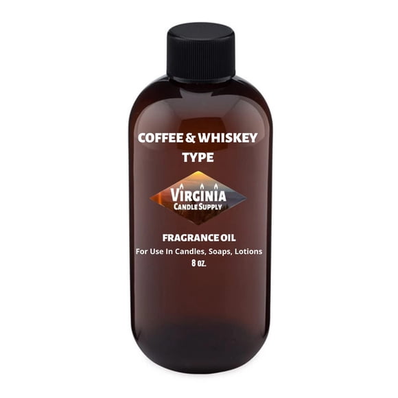 Aceite de fragancia Virginia Candle Supply 237 ml Café y Whisky