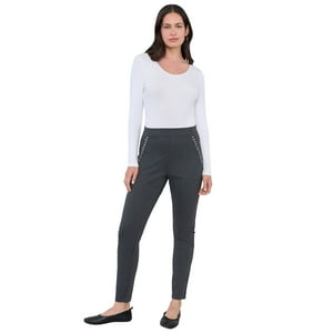 Calza Mujer Skinny Aplicaciones Charco Corona