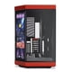 thumbnail image 2 of Funda para PC HYTE Hyte Y70 Touch Infinite ATX Mid Tower, color negro, cereza/rojo, 2 of 7