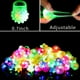 thumbnail image 2 of Anillos iluminados para fiestas WELLVO para Halloween, paquete de 38 para niños, 2 of 3
