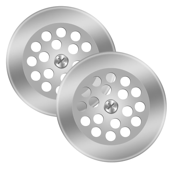 Coladera para tina NEBOO PP826-64 con rejilla tipo domo y tornillo (1)