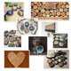 thumbnail image 3 of Posavasos William Craft de Craft Wood Slices, 20 unidades, 7 - 8 cm, 3 of 5