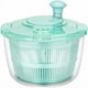 thumbnail image 1 of Centrifugadora de ensaladas Centrifugadora de lechuga grande Diseño de secado rápido Contiene BPA Lavadora de frutas con recipiente, tapete antideslizante y cubierta de seguridad Centrifugadora de ver, 1 of 5