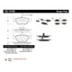 thumbnail image 2 of Pastillas Freno para auto Alfa Romeo 156 1997-2002 Delantero, 2 of 5