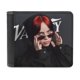 thumbnail image 1 of Billie Eilish Cartera de Cuero PU para Hombres, Tarjetero Bifold Delgado, Cartera Minimalista de Cuero Sintético Suave, 1 of 6