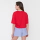 thumbnail image 2 of Polera Mujer Crop Oversize Rojo Corona, 2 of 5