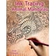 thumbnail image 1 of Libro de rastreo con tinta Majosta Animal Mandalas para adultos, 1 of 1