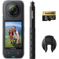 Insta360 X4 - Bastón Invisible + Protector De Lentes + Memoria 256Gb