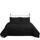 thumbnail image 1 of Cubrecama Quilt Reversible 1 5 Plazas Negro Wonder Collection Martiné, 1 of 3