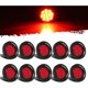 thumbnail image 1 of Luz Marcadora LED Partsam 2.5 in (6,35 cm), 13 LED Rojas, Pack de 10, 1 of 3