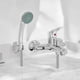 thumbnail image 1 of Llave Monomando Para Tina/Ducha Dakota En Acero Inoxidable, 1 of 3