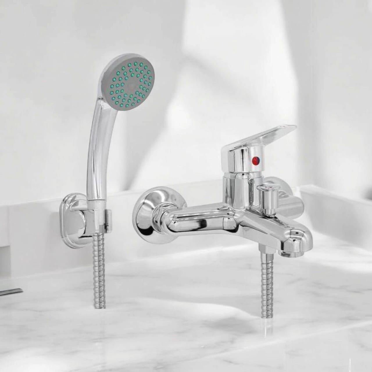 Alday - Llave Monomando Para Tina/ducha Dakota En Acero Inoxidable