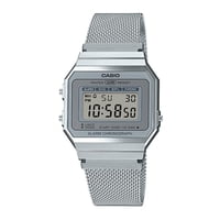 Reloj Casio A700Wm-7Adf Resina Unisex Plateado Plateado