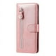 thumbnail image 5 of Funda con Cremallera para LG K41S, Carcasa Cartera de Cuero PU con Soporte y Tarjetero, 5 of 5