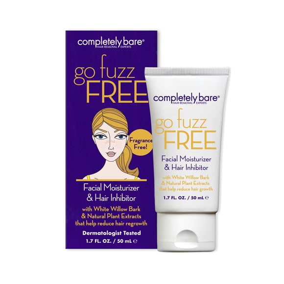 Crema hidratante Completely Bare go Fuzz FREE Face Inhibidor