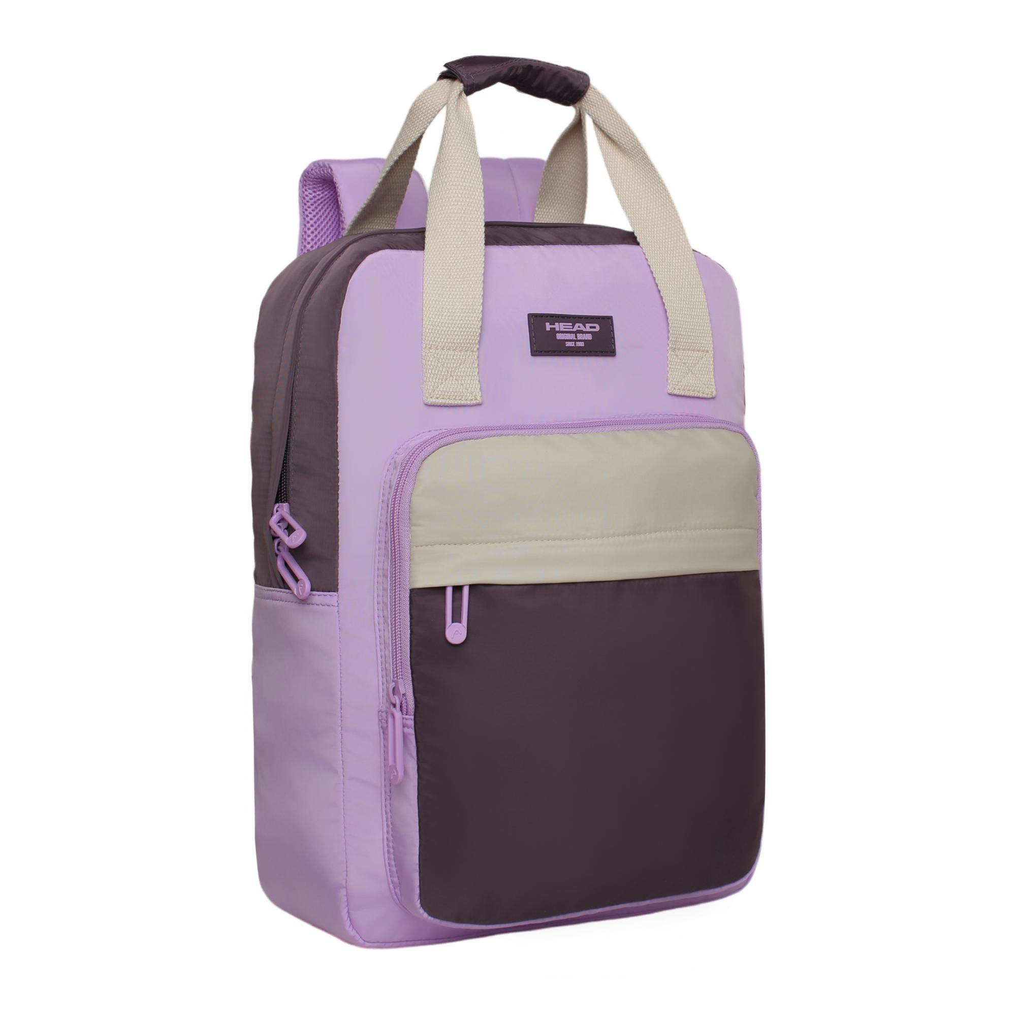 Mochila Urbana Mujer Element Color Block Lila Head
