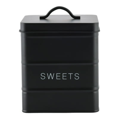 Canister Mediano 2.8L Acero Negro Mainstays