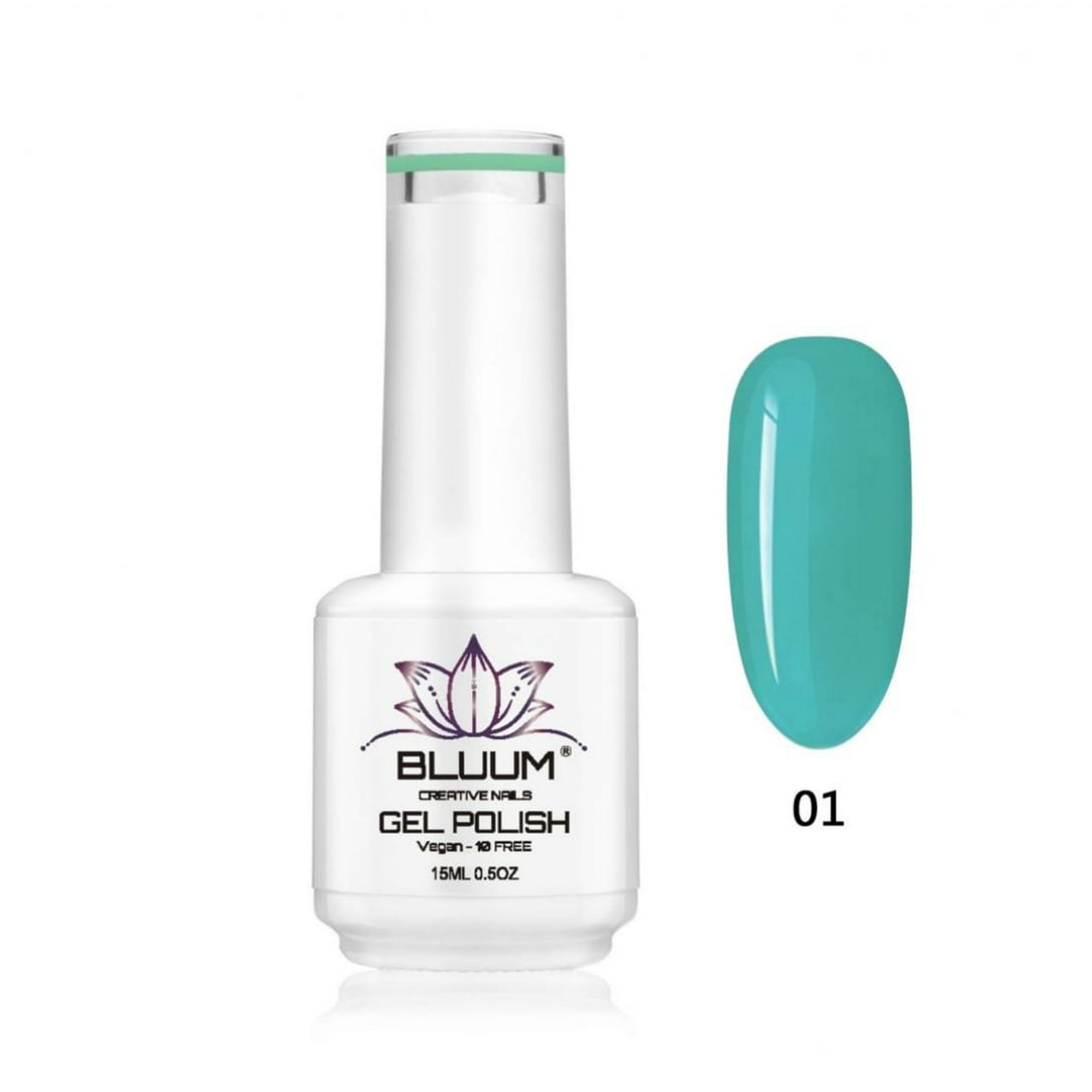 Bluum Creative Nails - Esmalte Permanente Ice Green 01 15 Ml