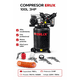 thumbnail image 4 of Compresor de Aire 100 Litros 3HP Cilindro 220V + Kit / Alto Rendimiento para Taller e Industria, 4 of 8