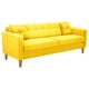 thumbnail image 2 of Sofa New Retro 3CG Felpa 04 Amarillo, 2 of 6