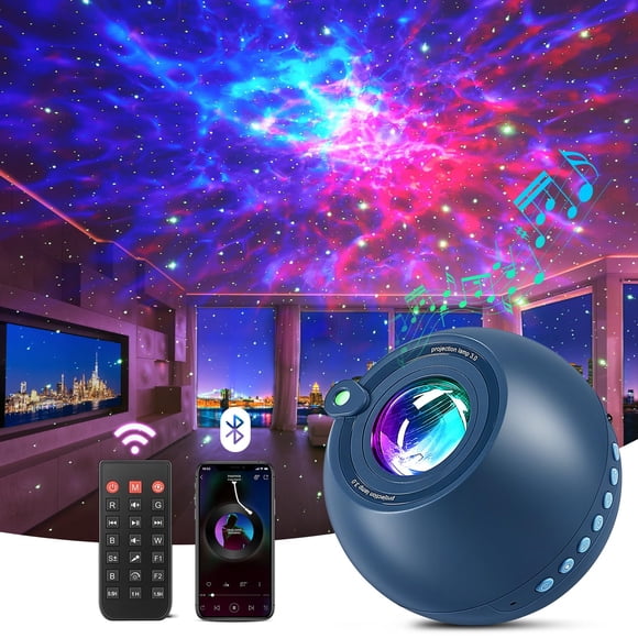 Lámpara One Fire Proyector de Galaxia con Bluetooth y Ruido Blanco