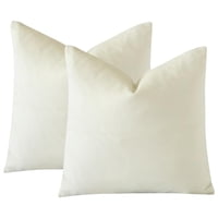 Wyj Hogar - Pack De 02 Fundas De Cojín De Terciopelo Suave 45X45 Mod09