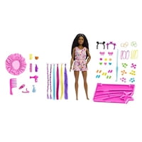 Muñeca Barbie Y Accesorios, Trenza, Estilo Y Cuidado ""Brooklyn""