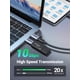 thumbnail image 2 of Adaptador UGREEN USB C hembra a USB macho de 10 Gbps, paquete de 2, gris, 2 of 8
