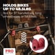 thumbnail image 5 of Soporte de pared para bicicleta PRO BIKE TOOL horizontal para 1 bicicleta, 5 of 7