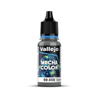 Pintura Vallejo Gunmetal Mecha Color Botella De 17 Ml Para Aerógrafo