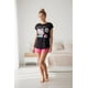 thumbnail image 3 of Pijama Mujer Hello Kitty negro XL, 3 of 8