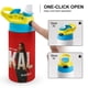 thumbnail image 4 of El Día del Chacal Botella de Agua con Tapa Pop Top de Un Toque, Acero Inoxidable, a Prueba de Fugas, para Deportes, Botella Infantil azul 12 oz, 4 of 6