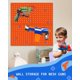 thumbnail image 3 of Estante de almacenamiento Skywin Peg Board para pistolas Nerf, color naranja, 3 of 7